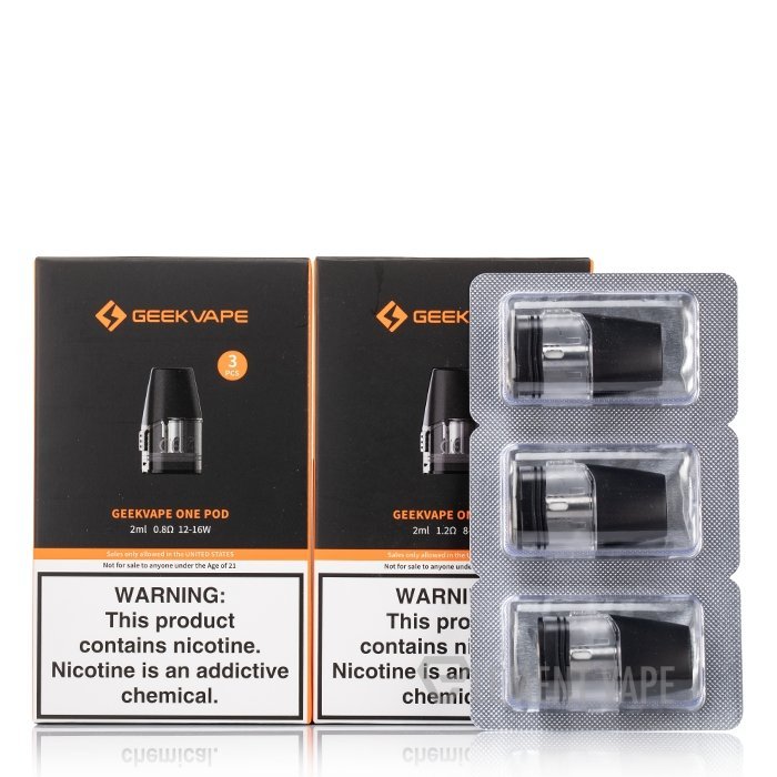 GeekVape Aegis One Pods 2ML - Pack of 3 1.2ohm