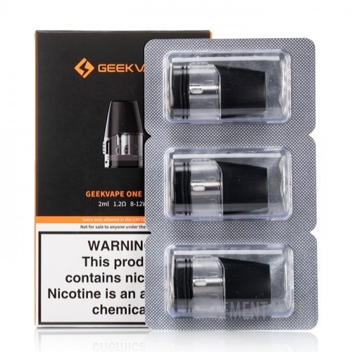 GeekVape Aegis One Pods 2ML - Pack of 3 1.2ohm