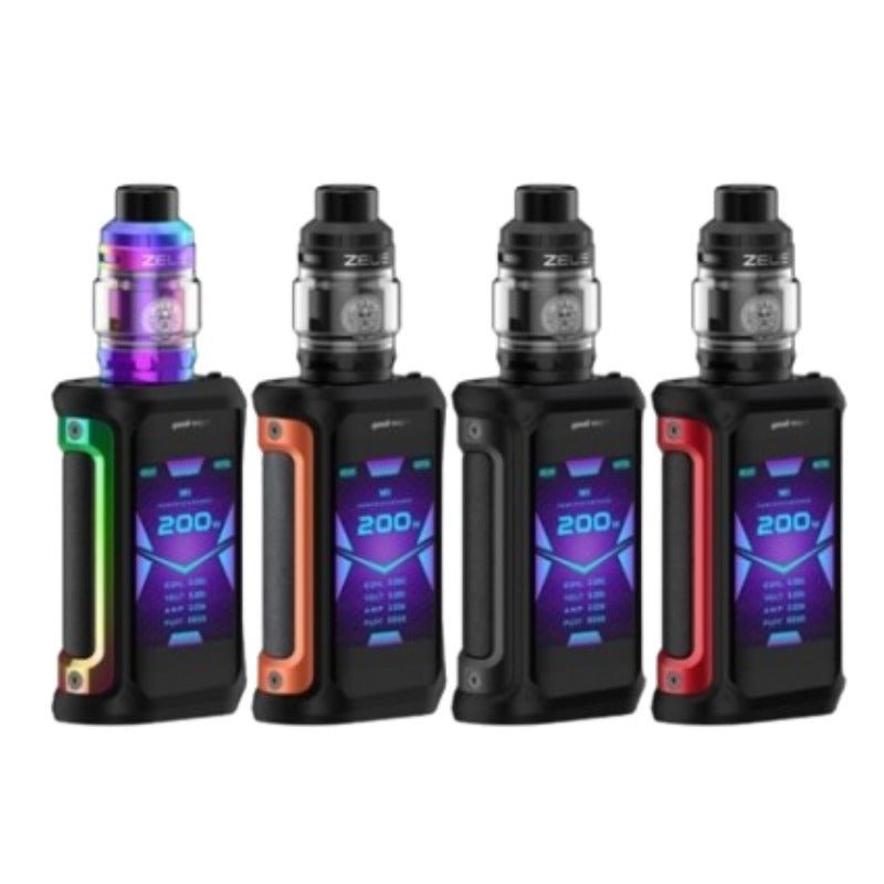 GEEKVAPE - AEGIS ZEUS X TANK - VAPE KIT Stealth Black