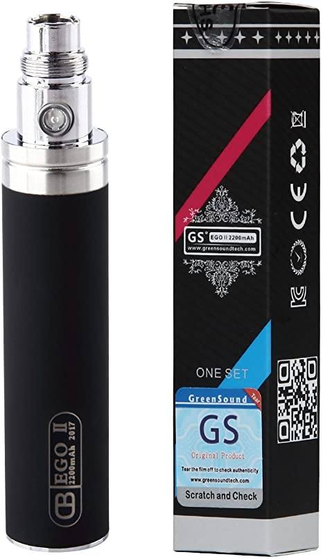 GS EGO II 2200MAH BATTERY Black