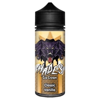 Hades Ice Cream 100ML Shortfill Classic Vanilla