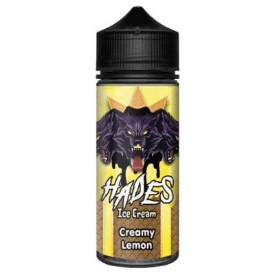 Hades Ice Cream 100ML Shortfill Creamy Lemon