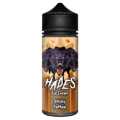 Hades Ice Cream 100ML Shortfill Sticky Toffee
