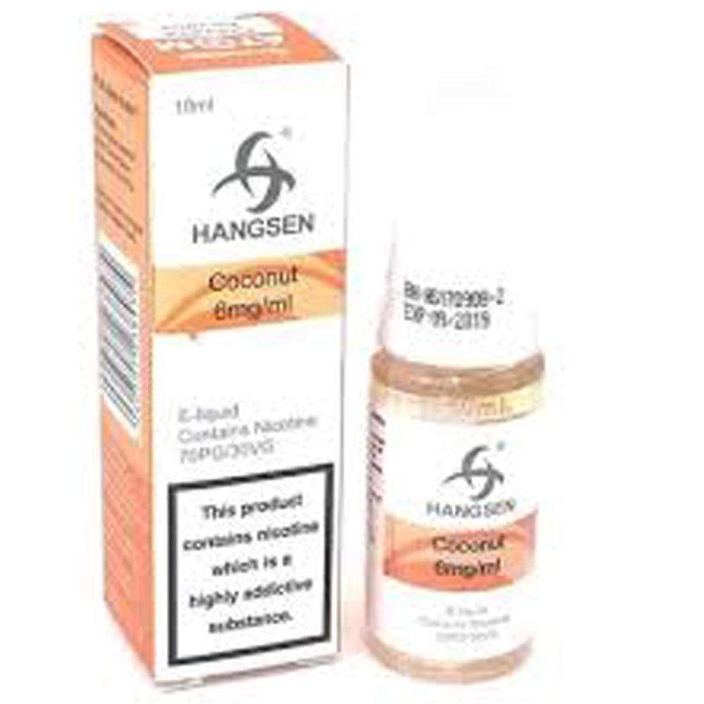 Hangsen - Coconut - 10ml (Pack of 10) 3mg