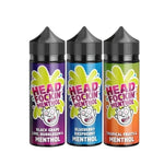 Head Fockin Menthol 100ml Shortfill Black Grape Lime Bubblegum Menthol