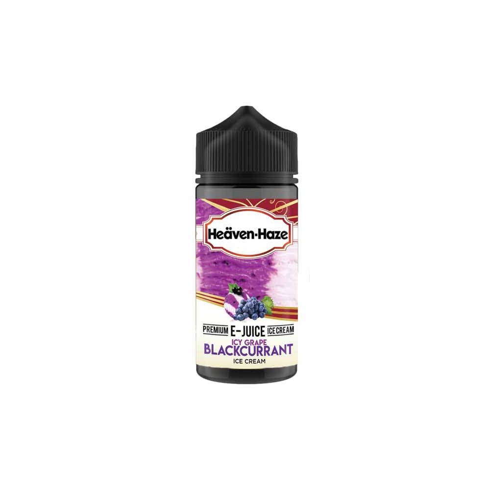 Heaven Haze 100ml Shortfill Icy Grape Blackcurrant