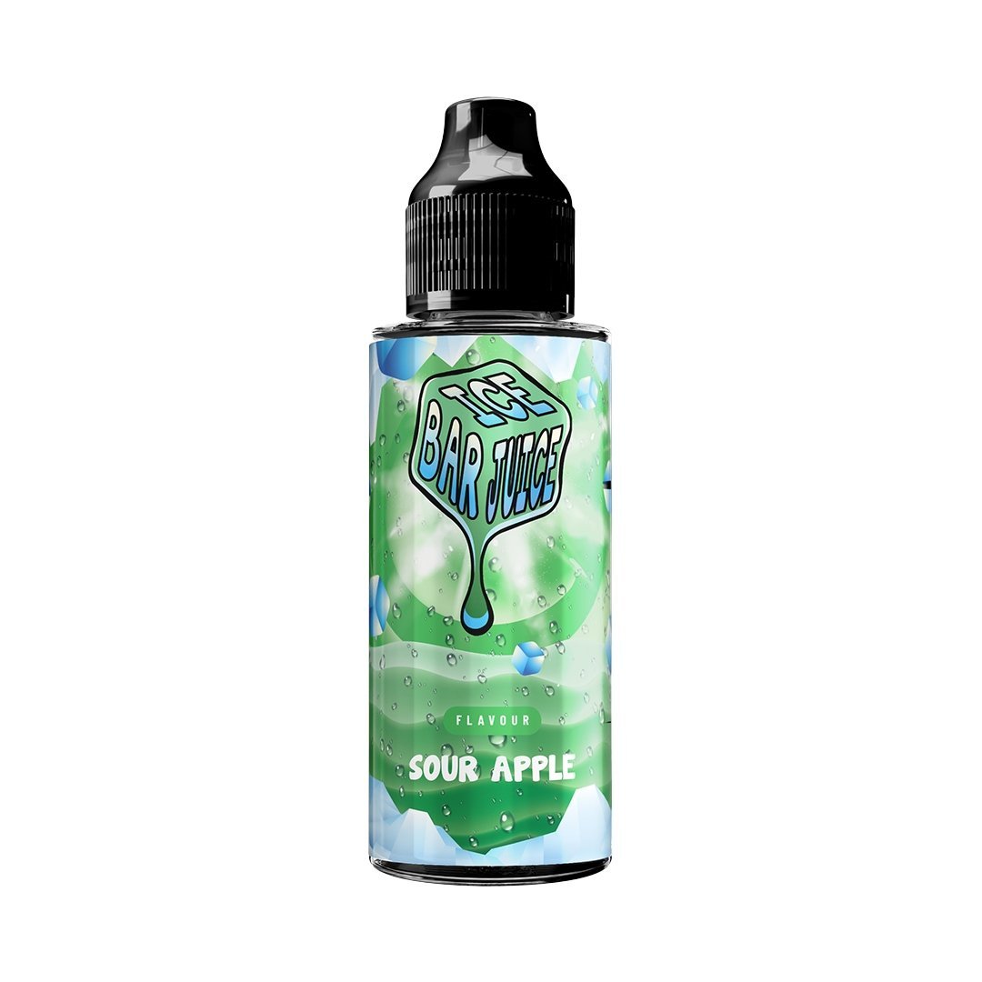 Ice Bar Juice 100ml Shortfills E - liquids Sour Apple