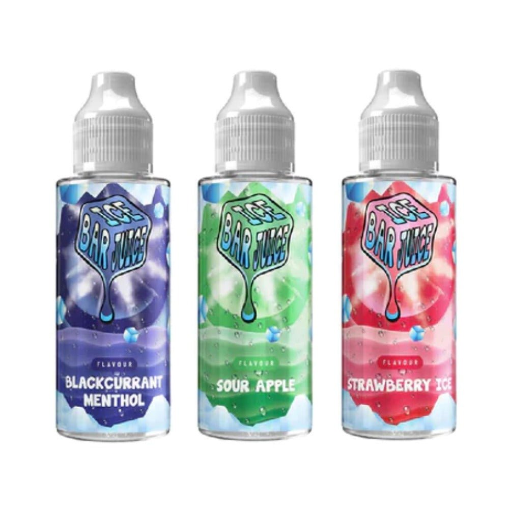 Ice Bar Juice 100ml Shortfills E - liquids Grape Ice