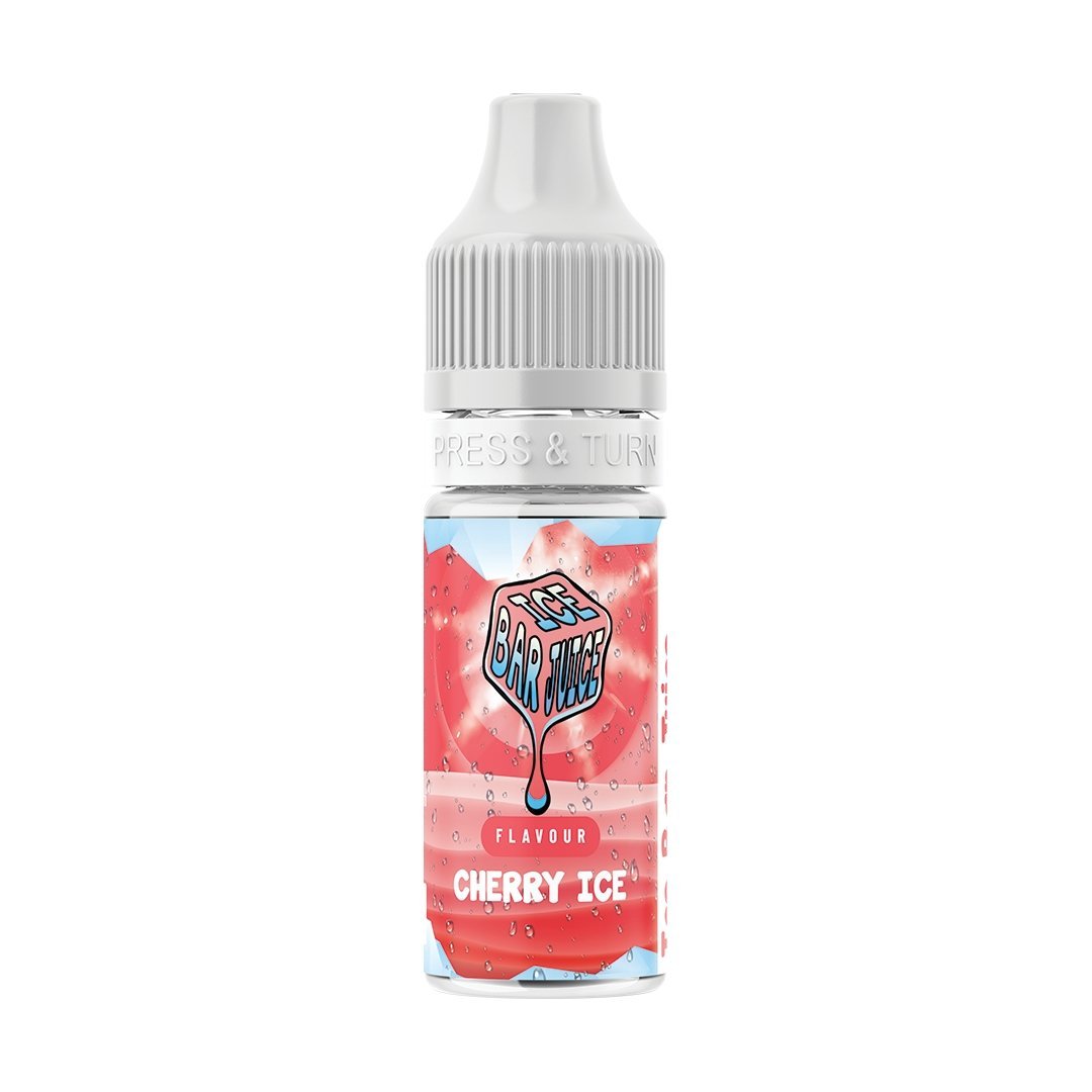 Ice Bar Juice Nic Salts - 10ml E - liquids - Box of 10 Cherry Ice