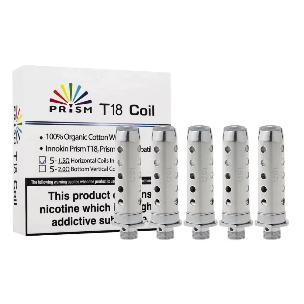 Innokin Prism T18 Coils - Pack of 5 1.5 ohm