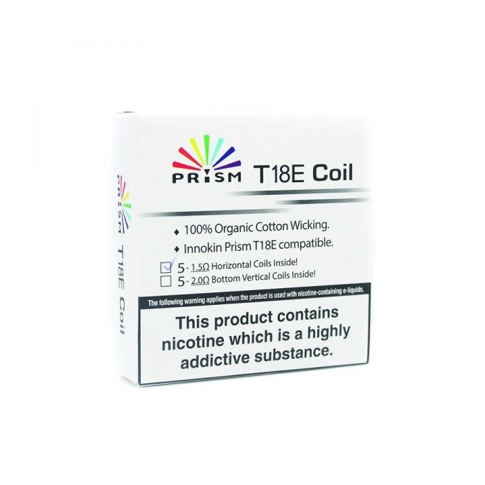Innokin T18E Coils - Pack of 5 2.0 ohm