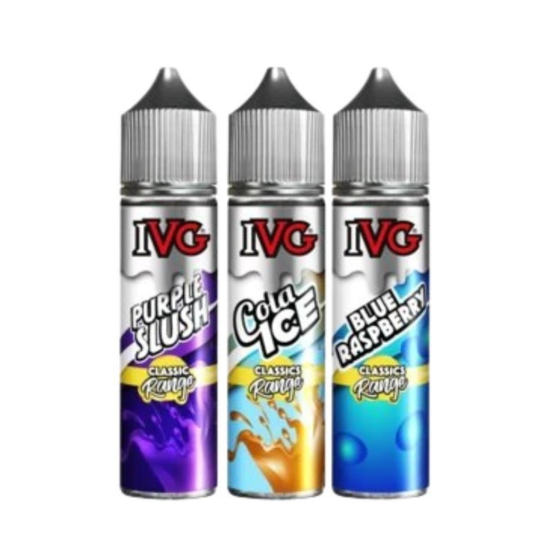 IVG Classic Range 50ml Shortfill Blue Raspberry
