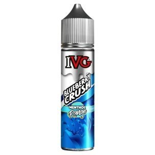IVG Menthol Range 50ml Shortfill Blueberry Crsh