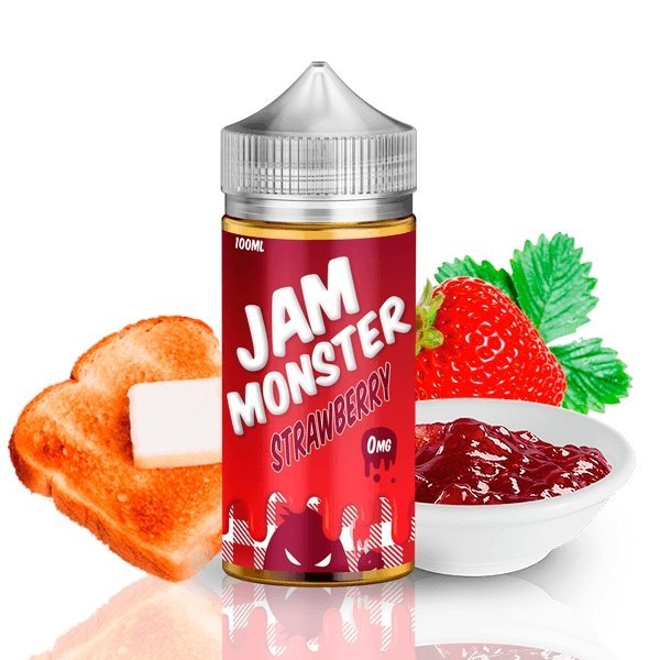 Jam Monster 100ml Shortfill Strawberry