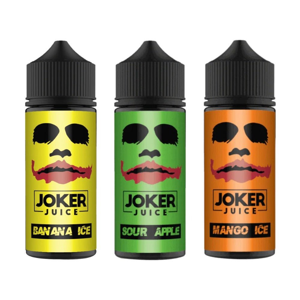 Joker Juice 100ml E - liquid Shortfill Sour Apple