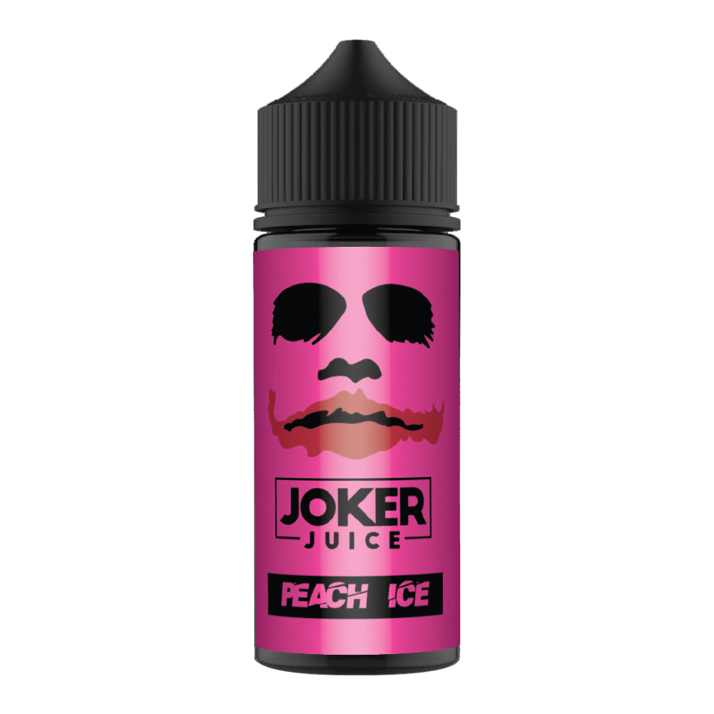 Joker Juice 100ml E - liquid Shortfill Peach Ice