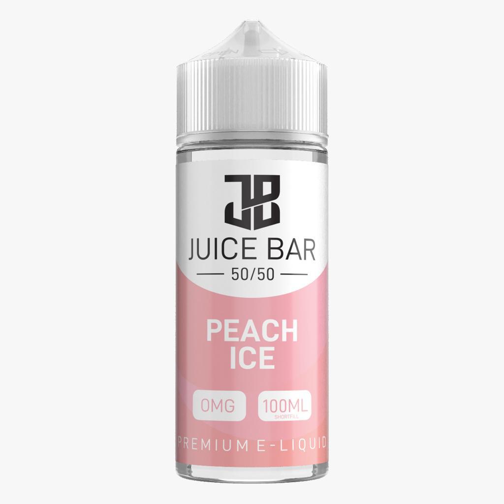 Juice Bar 100ml E liquid Shortfill Peach Ice