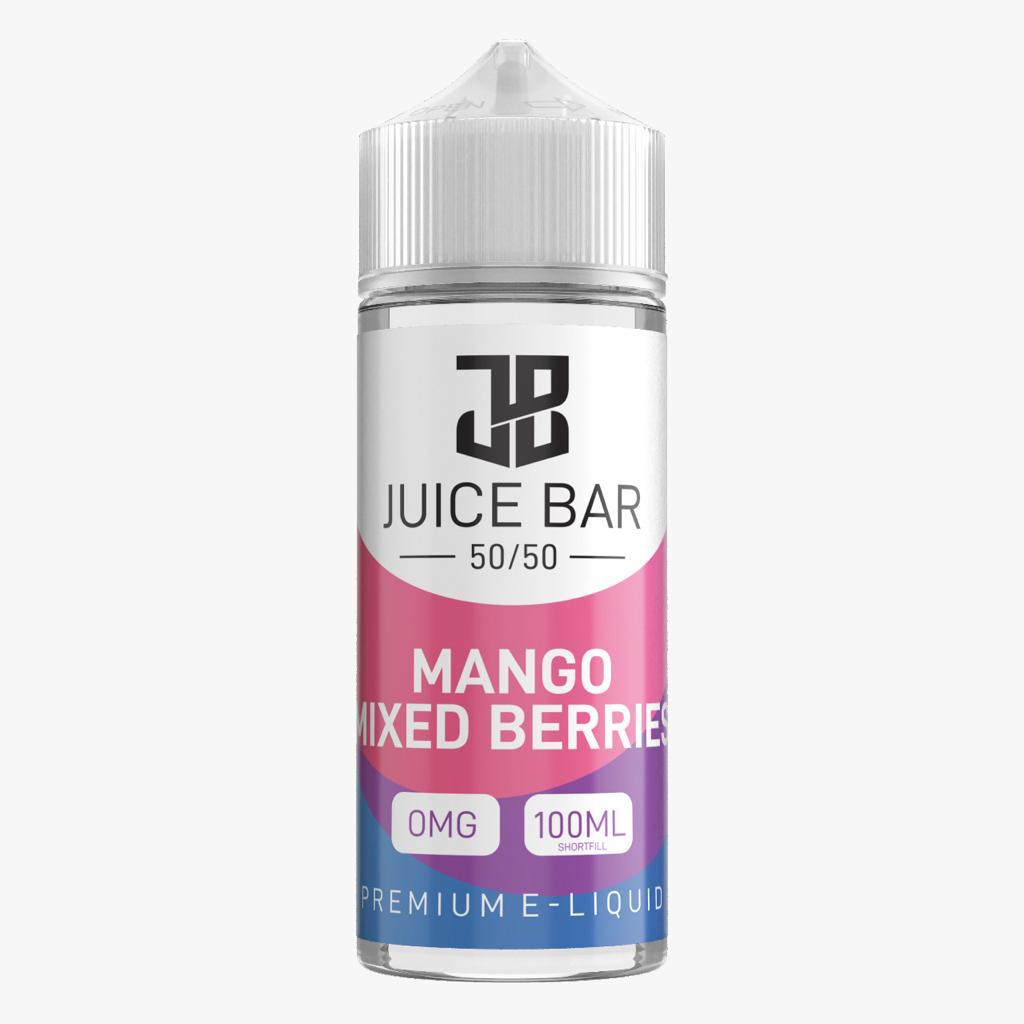 Juice Bar 100ml E liquid Shortfill Mango Mixed Berries