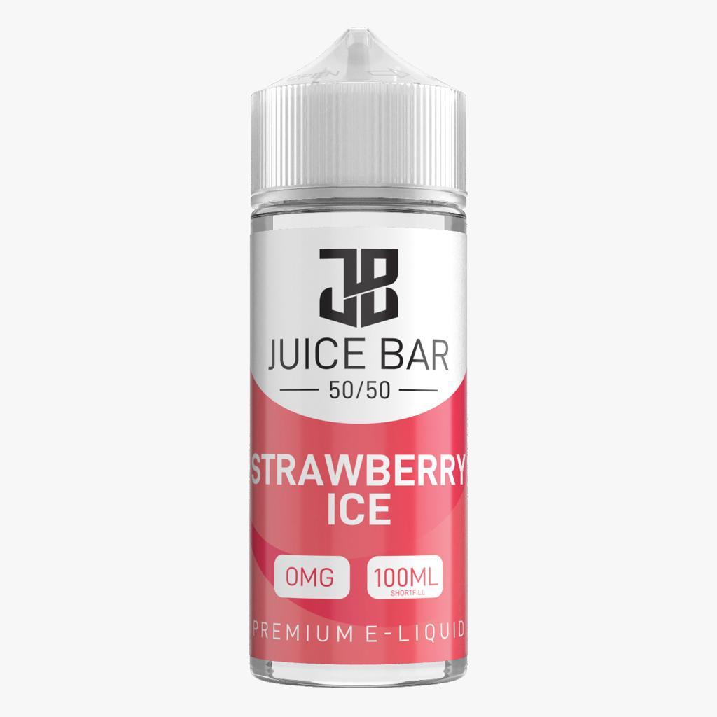 Juice Bar 100ml E liquid Shortfill Strawberry Ice