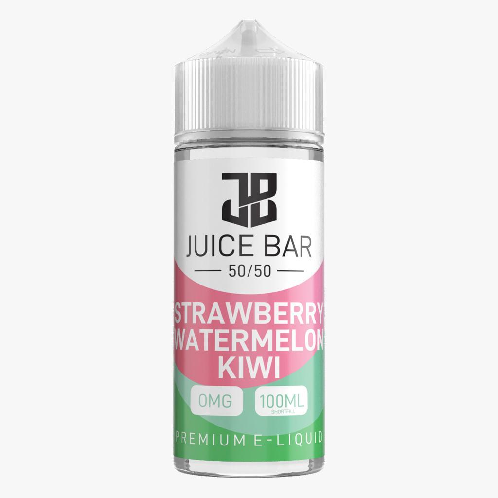 Juice Bar 100ml E liquid Shortfill Strawberry Watermelon Kiwi