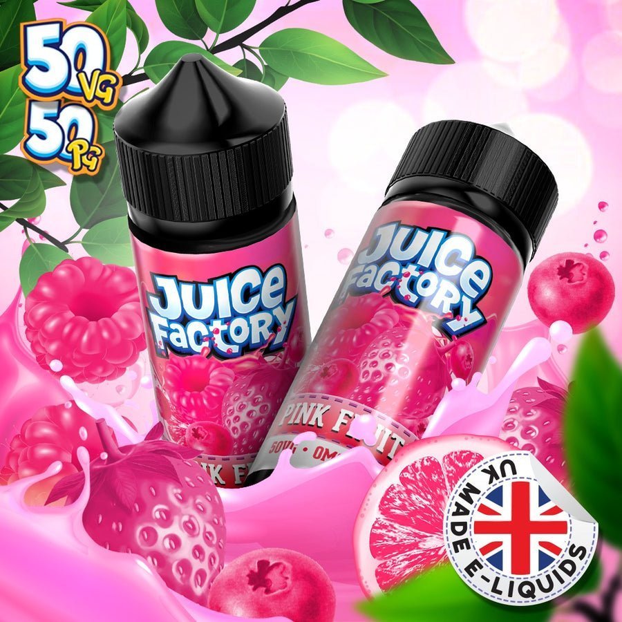 Juice Factory E - Liquid 100ml E - liquids Pink Fruit