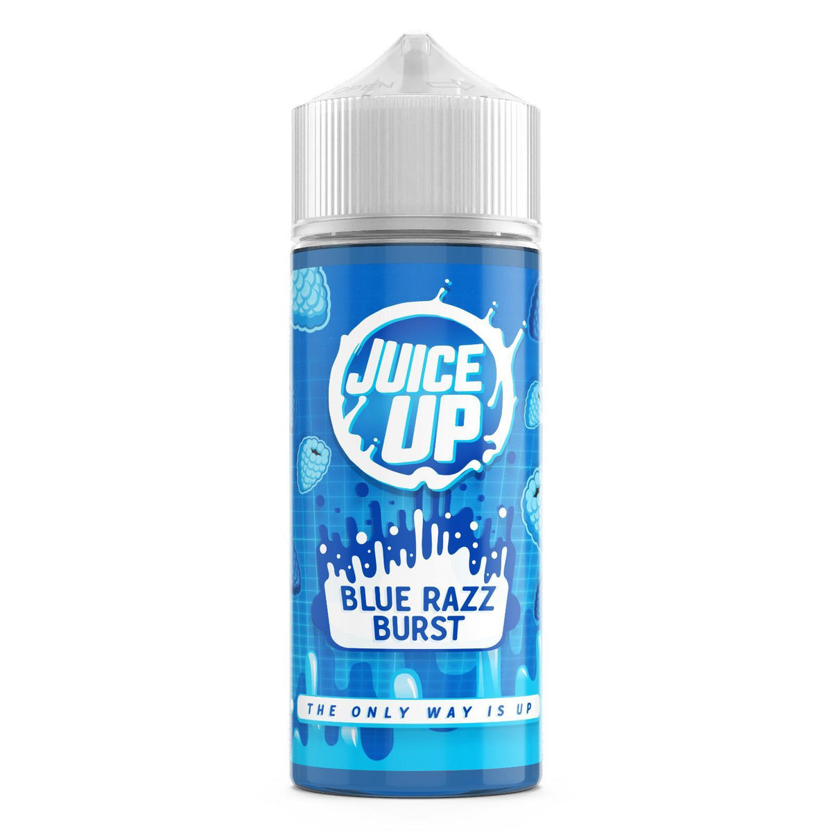 Juice Up 100ml E - liquid Shortfill Blue Razz Burst