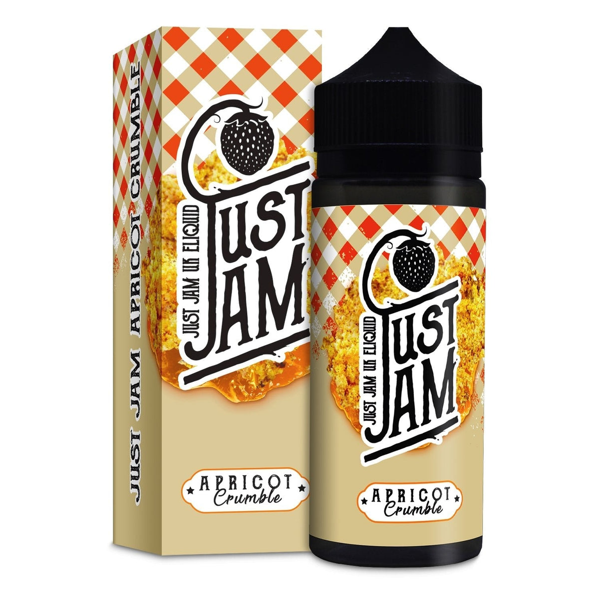 Just Jam Original 100ml Shortfill Apricot Crumble