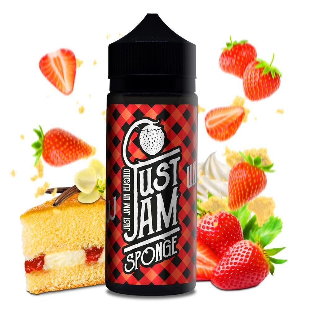Just Jam Sponge 100ml Shortfill Original