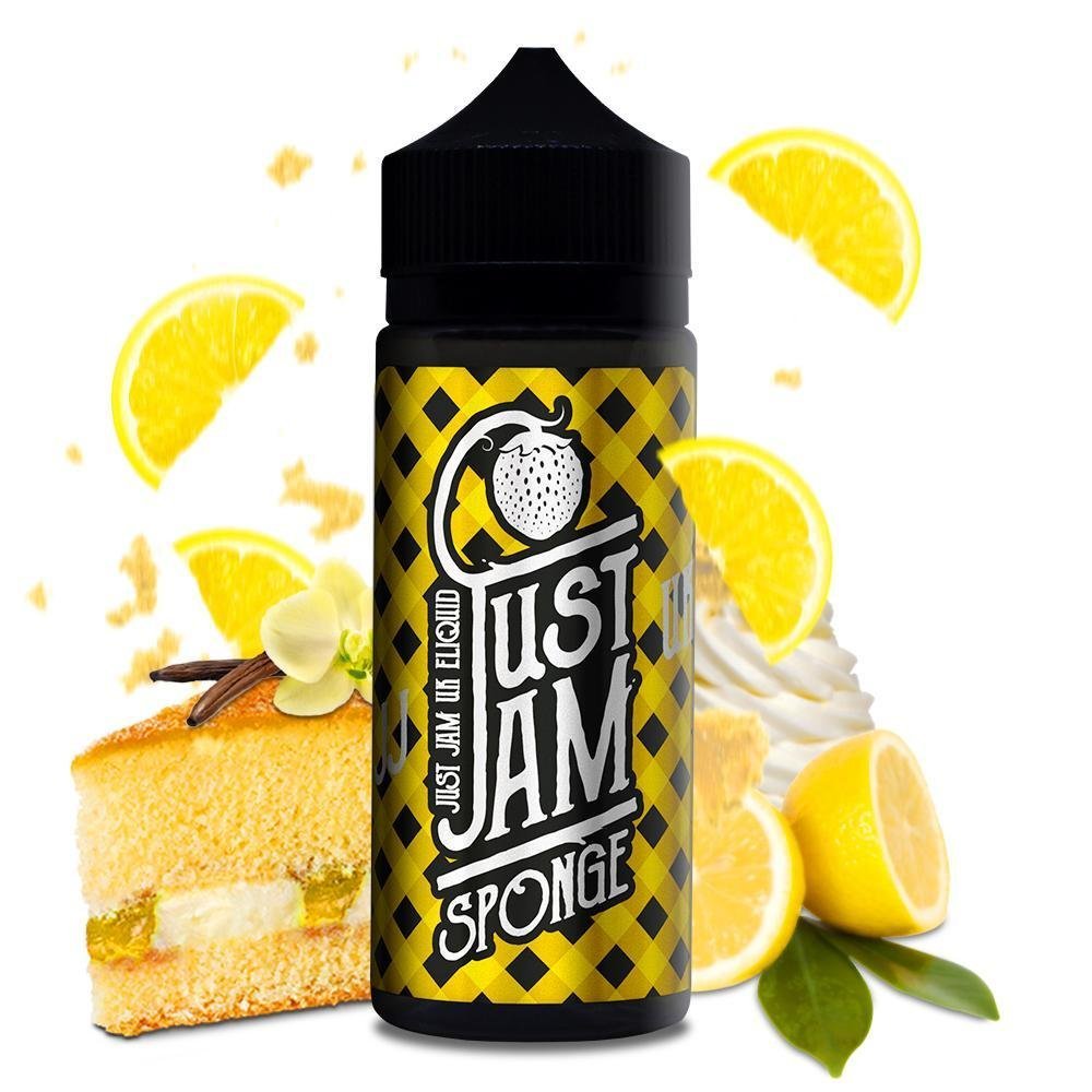 Just Jam Sponge 100ml Shortfill Lemon