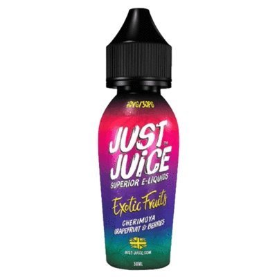 Just Juice 50ml Shortfill EXOTIC FRUITS - CHERIMOYA GRAPEFRUIT BERRIES