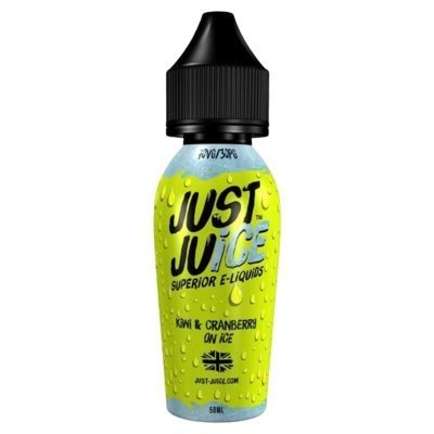 Just Juice 50ml Shortfill KIWI & CRANBERRY ON ICE