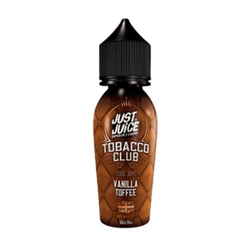 Just Juice Tobacco Club 50ml Shortfill Vanilla Toffee