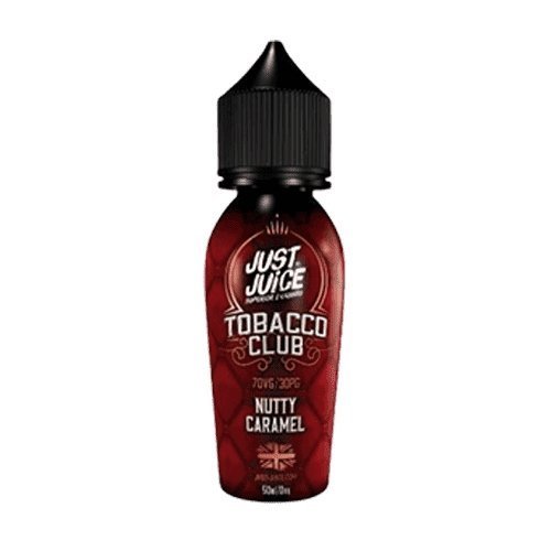Just Juice Tobacco Club 50ml Shortfill Nutty Caramel