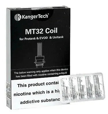 KangerTech MT32 Coil - Pack of 5 1.5 ohm