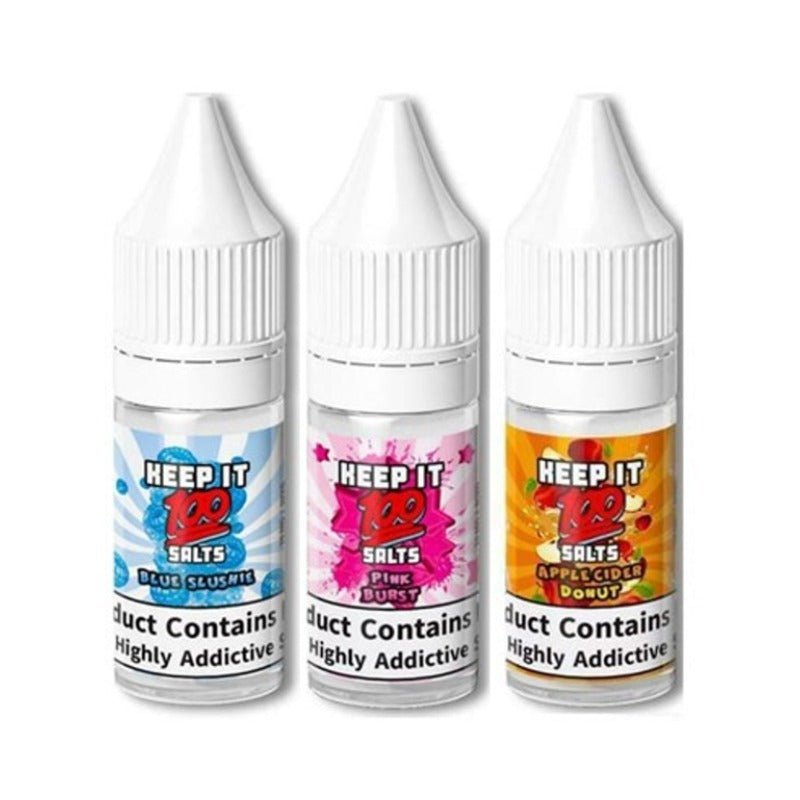 Keep It 100 10ML Nic Salt (Pack of 10) 10mg