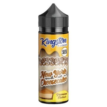 Kingston 50/50 Desserts 100ML Shortfill New York Cheesecake