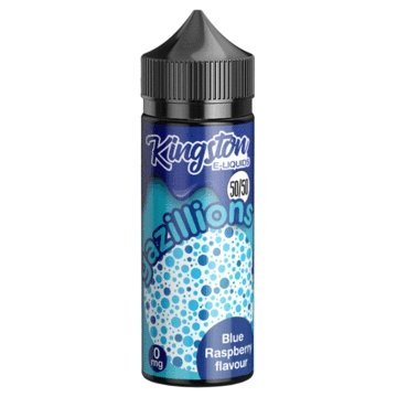 Kingston 50/50 Gazillions 100ML Shortfill Blue Raspberry