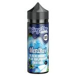 Kingston 50/50 Menthol 100ML Shortfill Blackcurrant Blue Raspberry Menthol