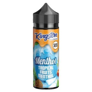 Kingston 50/50 Menthol 100ML Shortfill Tropical Fruits Menthol