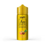 Kingston AU Gold 100ml E - liquid Shortfill Miami Peach Pineapple