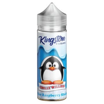 Kingston Chilly Willies 100ML Shortfill Blue Raspberry Slush