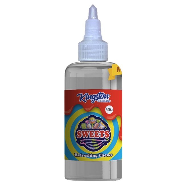 Kingston E - liquids Sweets 500ml Shortfill Refreshing Chews