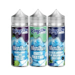 Kingston Menthol 100ML Shortfill Black Grape Lime Bubblegum Menthol