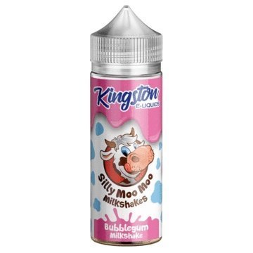 Kingston Silly Moo Moo Milkshakes 100ML Shortfill Bubblegum