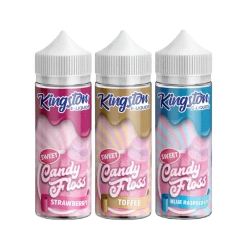 Kingston Sweet Candy Floss 100ML Shortfill Toffee