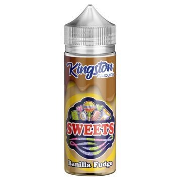 Kingston Sweets 100ML Shortfill Banilla Fudge