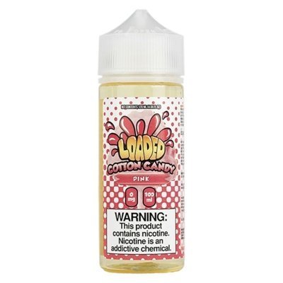 Loaded 100ML Shortfill Cotton Candy Pink