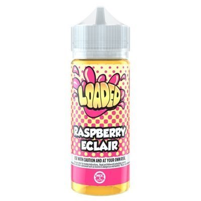 Loaded 100ML Shortfill Raspberry Eclair