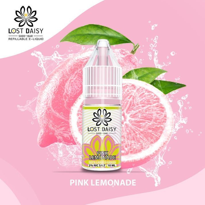 Lost Daisy 5000 Bar Salt 10ml - Box of 10 Pink Lemonade