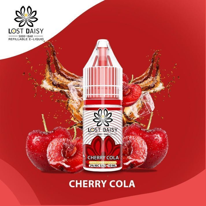 Lost Daisy 5000 Bar Salt 10ml - Box of 10 Cherry Cola